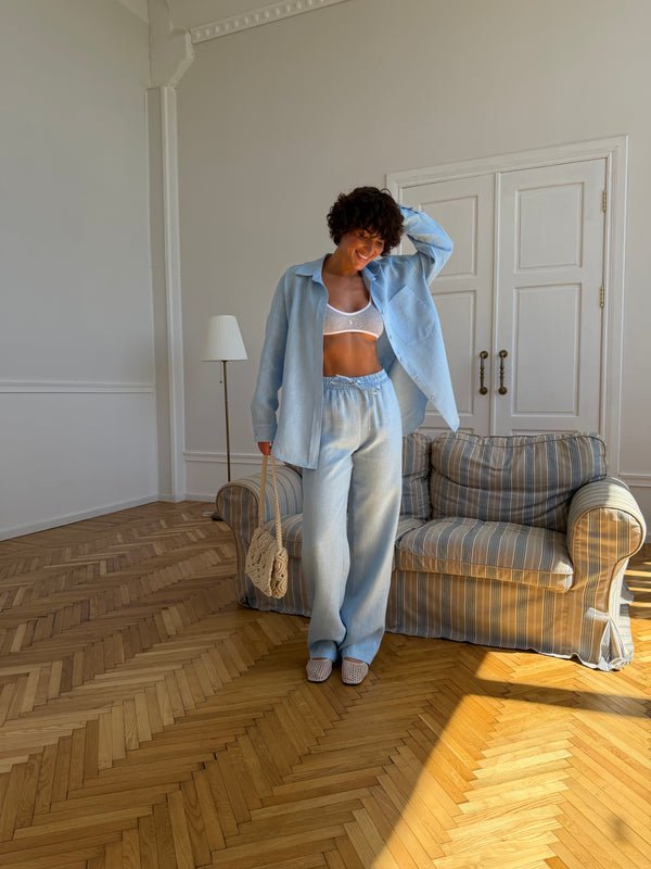 Pure 100% Linen Set з брюками