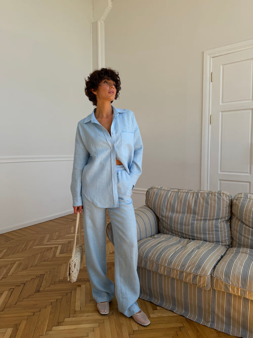 Pure 100% Linen Set з брюками