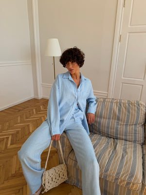 Pure 100% Linen Set з брюками