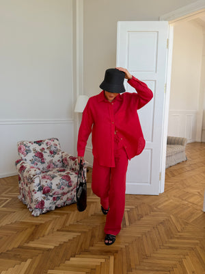 Pure 100% Linen Set з брюками