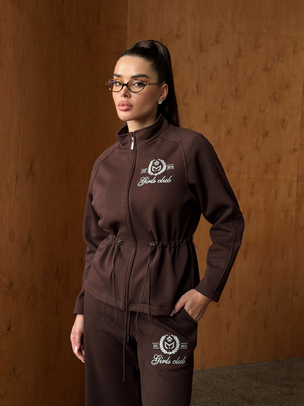 Костюм на флісі Поло Лакост "Girls Club"