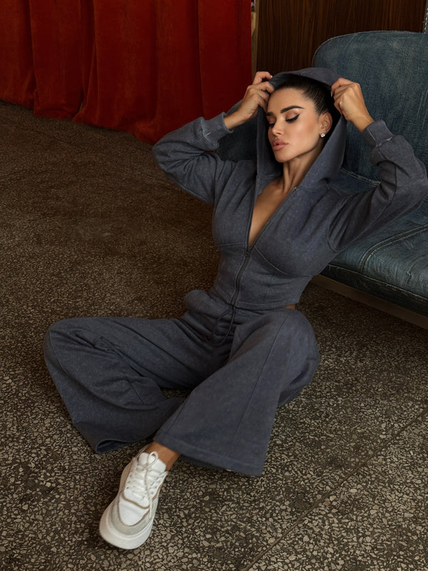 Костюм Corset Flis з ефектом вареноі тканини