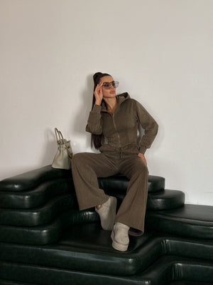 Костюм Corset Flis з ефектом вареноі тканини