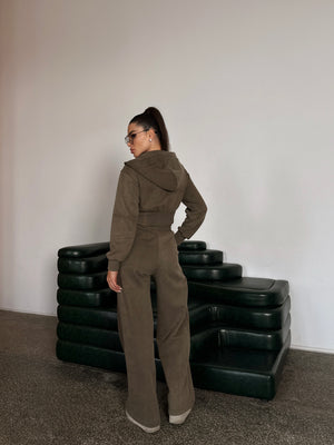 Костюм Corset Flis з ефектом вареноі тканини