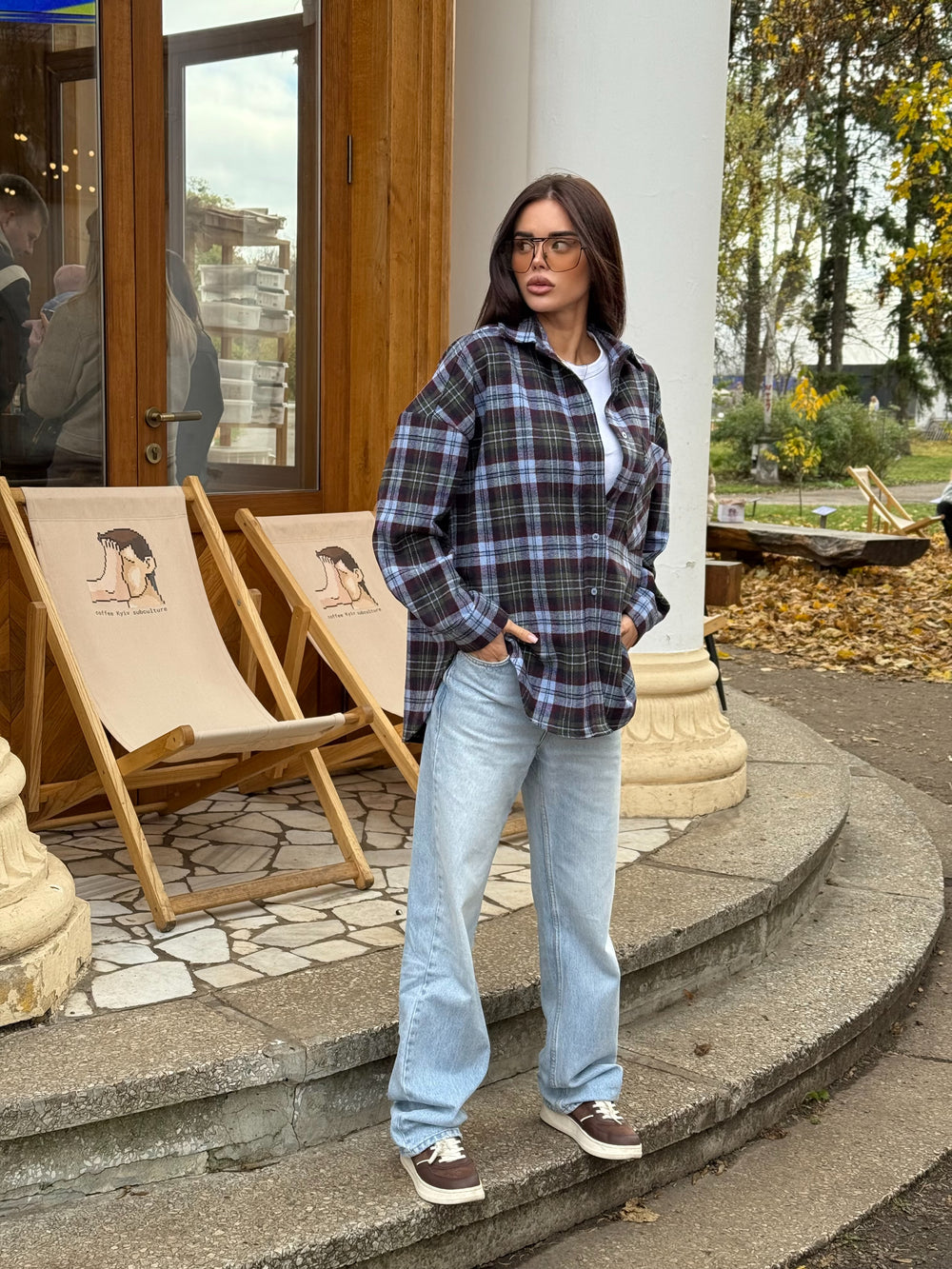 Сорочка в клітинку