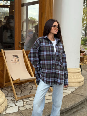 Сорочка в клітинку