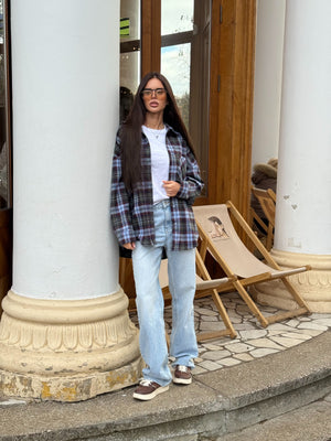 Сорочка в клітинку