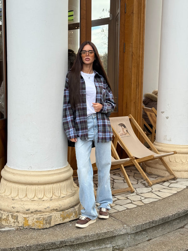 Сорочка в клітинку