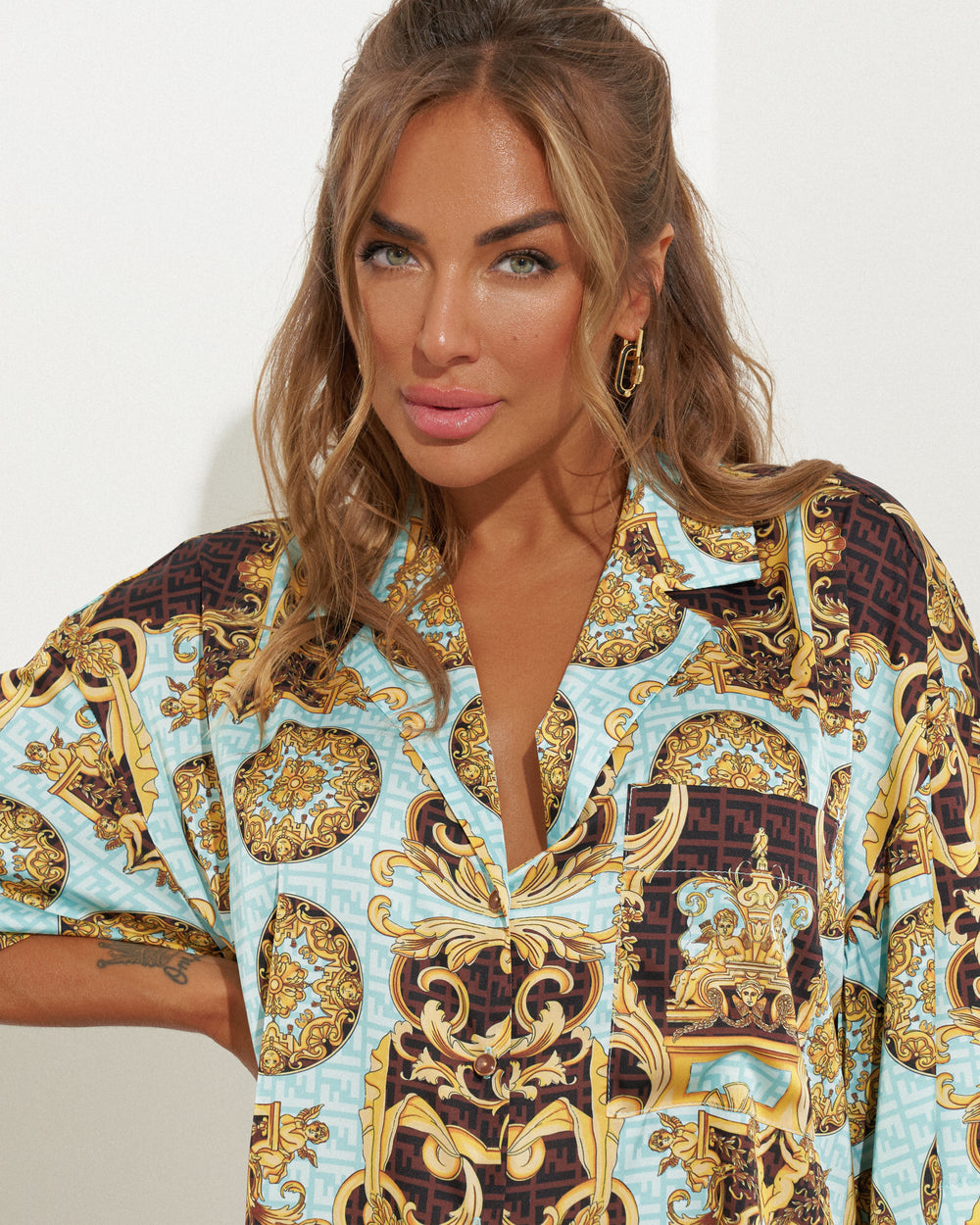 Костюм TURQUOISE з шортами