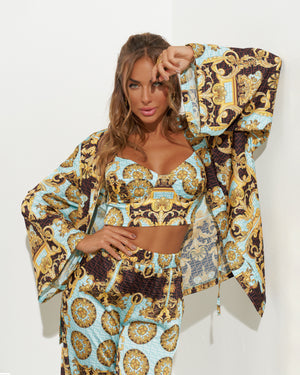 Костюм двійка TURQUOISE з брюками