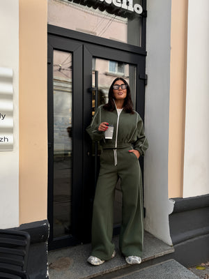 Костюм двійка на флісі з кантом