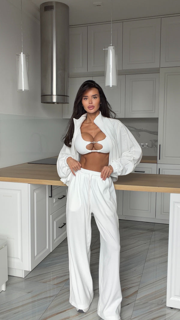Костюм двійка “VELOUR” White
