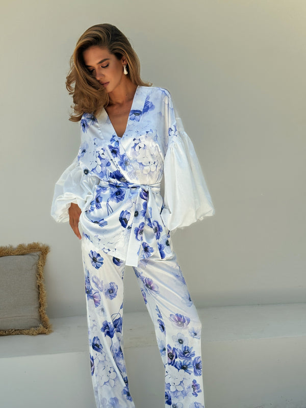 Violet Bloom Set з брюками