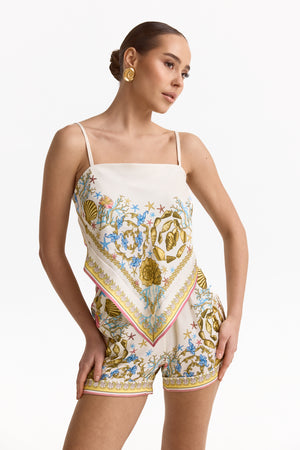 Костюм Gold Bloom з шортами