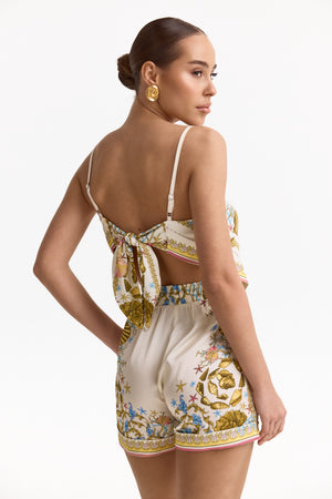 Костюм Gold Bloom з шортами