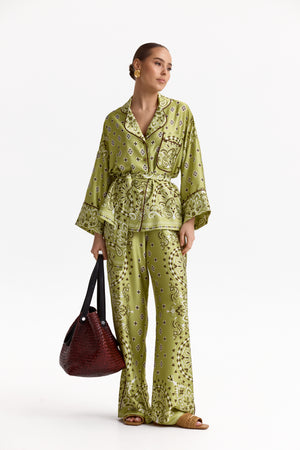 Костюм Boho з брюками та кантом