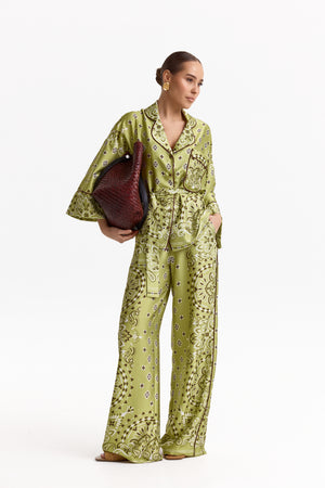 Костюм Boho з брюками та кантом