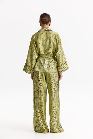 Костюм Boho з брюками та кантом