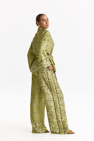 Костюм Boho з брюками та кантом