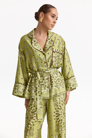 Костюм Boho з брюками та кантом