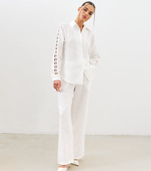 Milk 100% Linen Set