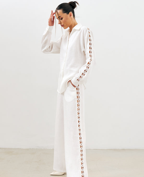 Milk 100% Linen Set