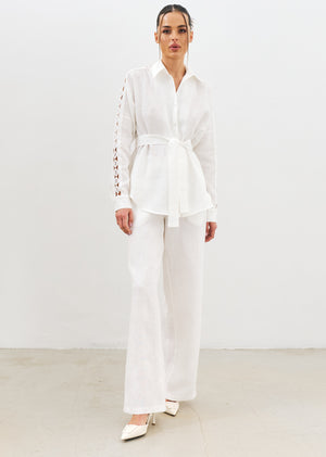 Milk 100% Linen Set