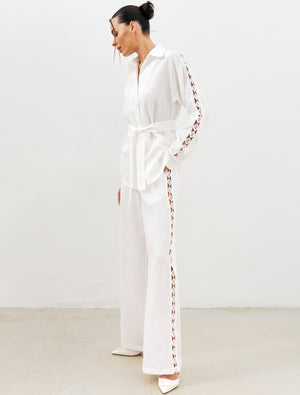 Milk 100% Linen Set