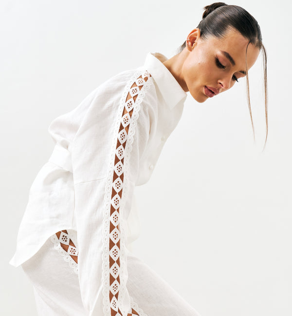 Milk 100% Linen Set