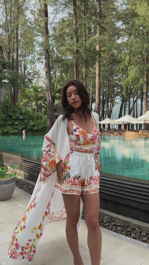 Tropical Bloom Set туніка з шортами