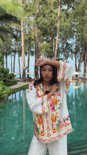 Tropical Bloom Set з брюками